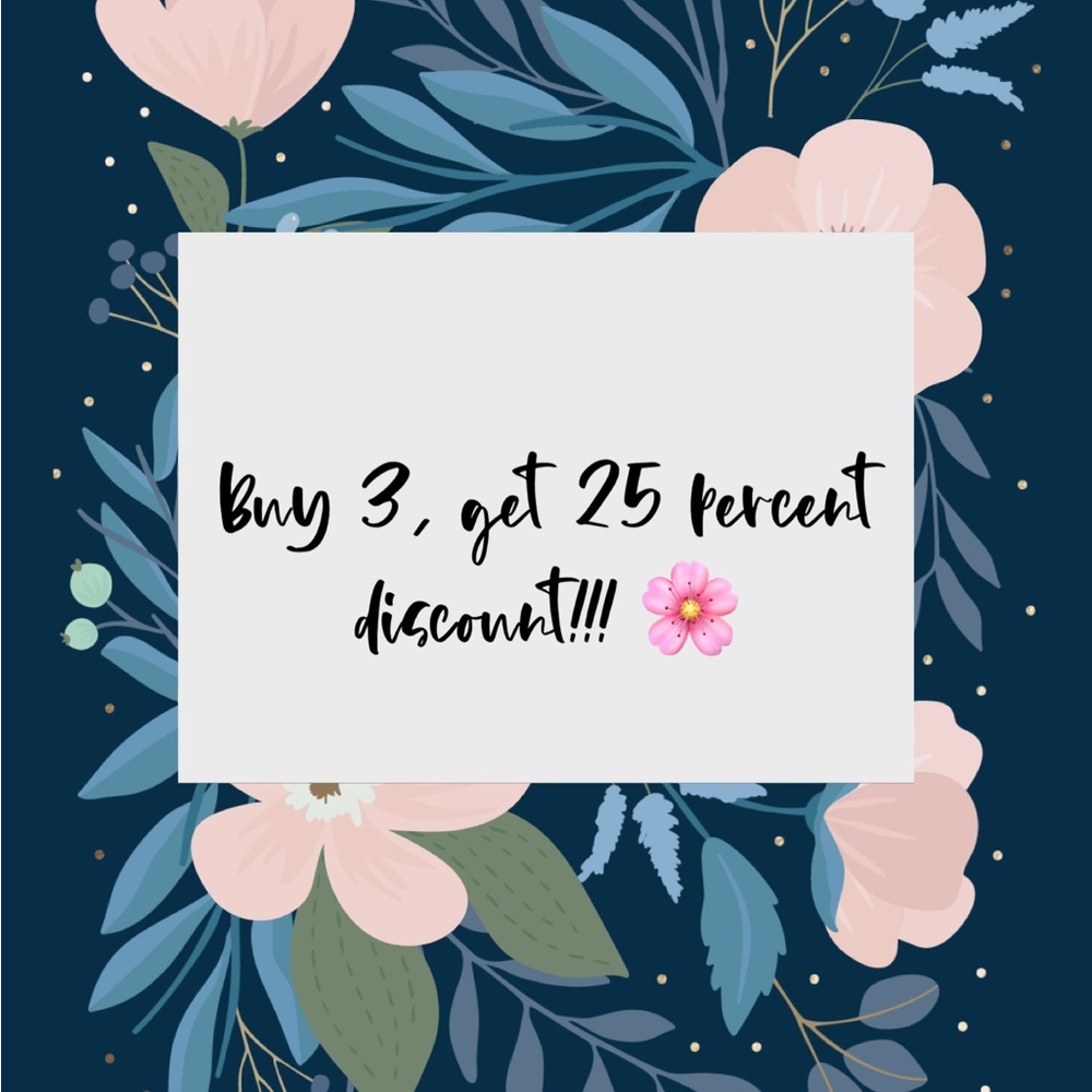 Great discounts!!